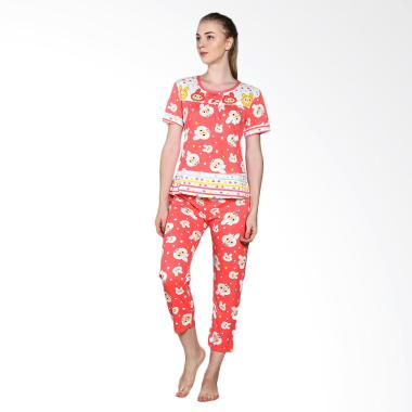 Yimo YM-836 Baju Tidur Wanita - Orange