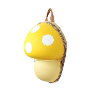 J&J Kids Mushroom Backpack - Yellow