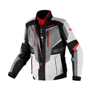 Spidi X-Tour Jaket Motor - Black Red