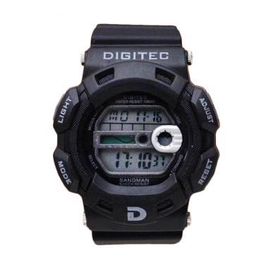 Digitec Rubber Jam Tangan Pria - Hitam