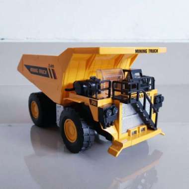 Diecast Dump Truck Alloy - Mainan Miniatur Mobil Truk Tambang Big Foot