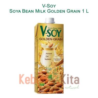 V-Soy Golden Grain Soy Milk UHT 1 Ltr