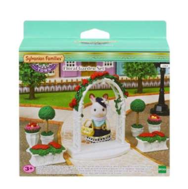 Mainan Koleksi Sylvanian Families Floral Garden Set