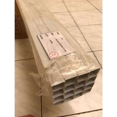 Brickstore Kabel Duct Wiring Duct Trunking [25 x 25 x 3 Meter/ Potong 1m]
