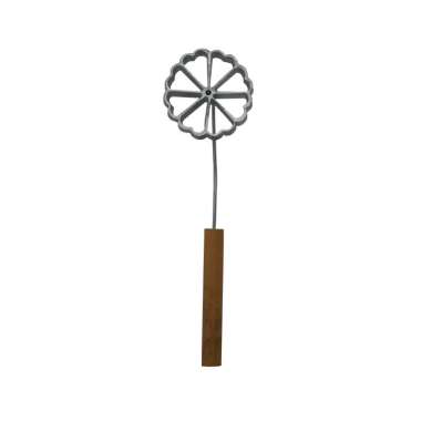 Cetakan Kembang Goyang Jumbo Aluminium Silver