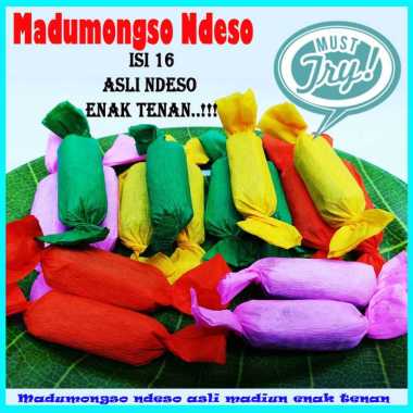 Madumongso Isi 16pcs Madumongso Ketan Hitam Manis Legit Camilan Tradisional Madumongso Khas Madiun