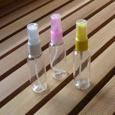 HX082 [30 ml] Botol spray parfum kosmetik plastic spray bottle Pink