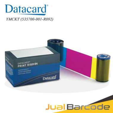 RIBBON WARNA COLOR DATACARD CD168 - CD 168 - YMCKT 535700-001-R092 YMCKT