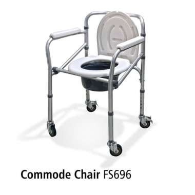 Kursi BAB Commode Chair Dengan Roda 696 OneMed