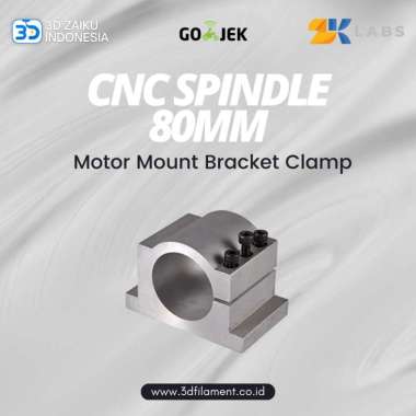 Zaiku CNC Router 80 mm Spindle Motor Mount Bracket Clamp