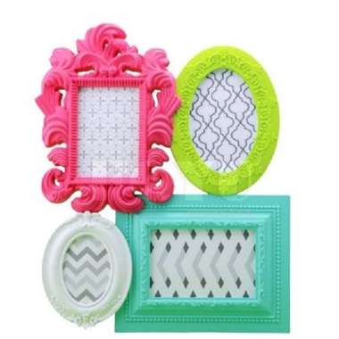 Pigura Bingkai Frame Foto Kolase Multi Photo AM8615 Kuning