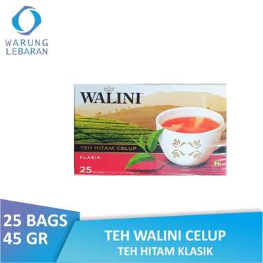 Teh Walini Celup Teh Hitam Klasik 25's (45 gr)