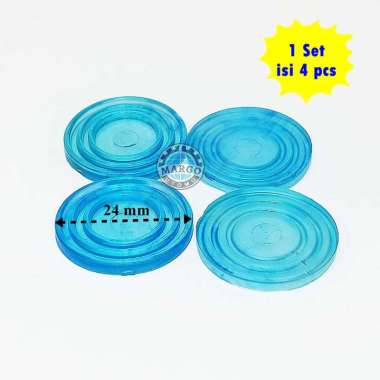 Karet Pengganjal Kaca Meja Biru Transparan