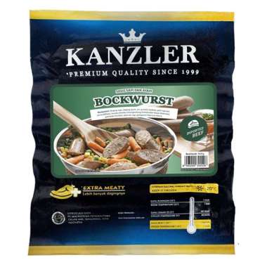 Promo Harga Kanzler Bockwurst 360 gr - Blibli