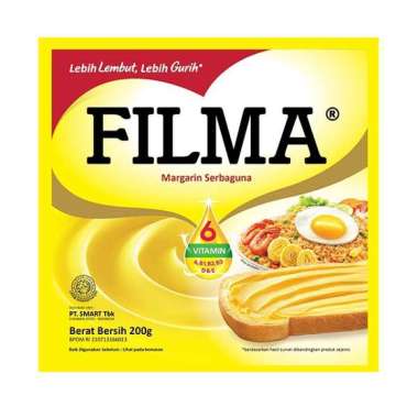 Promo Harga Filma Margarin 200 gr - Blibli