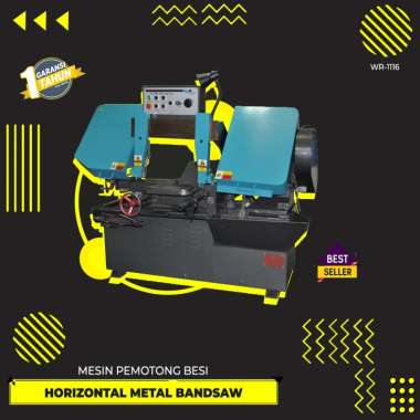 Mesin Potong Besi - Horizontal Metal Bandsaw - WR-1116 - Importir Sparepart