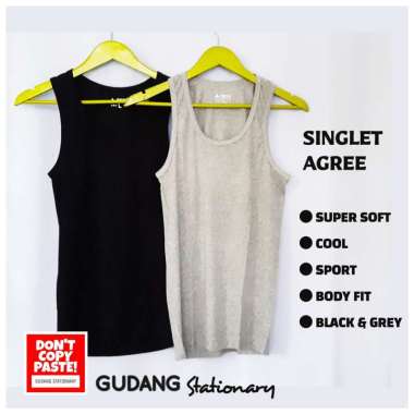 Singlet AGREE SPORT BLACK XL