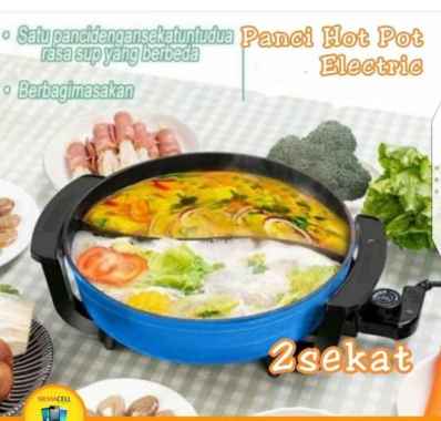 PANCI SHABU HOTPOT STEAMBOAT SUKI PAN ELECTRIC multi warna