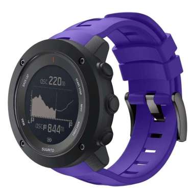 STRAP BAND TALI JAM SUUNTO AMBIT3 VERTICAL Traverse Alpha baro Purple