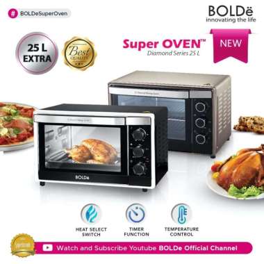 BOLDe Super Oven Diamond Series 25L gold