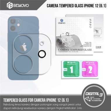 Benovo Tempered Glass Camera Iphone 12 (6.1) Protector Lensa Kamera