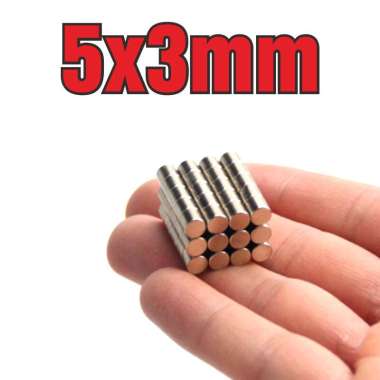 MAGNET NEODYMIUM KOIN BULAT 5x3mm