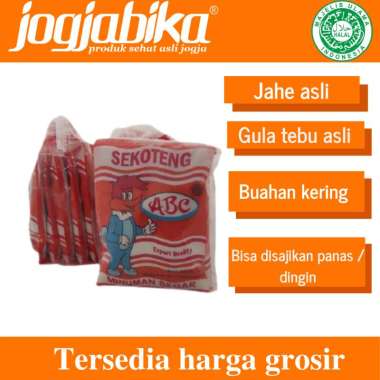 Sekoteng ABC Minuman Tradisional Sari Jahe Manis Berisi Buah Kering Bikin 5 Sachet/Bag