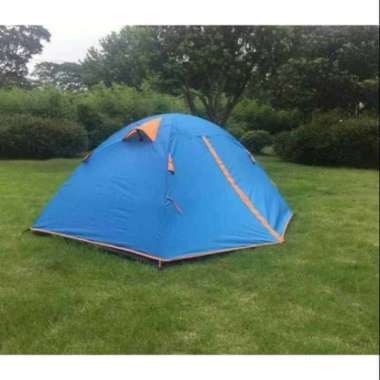 tenda compas Aloy kap. 2 orang tenda compass ultralight 2 tenda dome compass waterproof biru