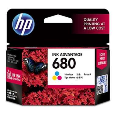HP 680 Color Original Ink Advantage Cartridge