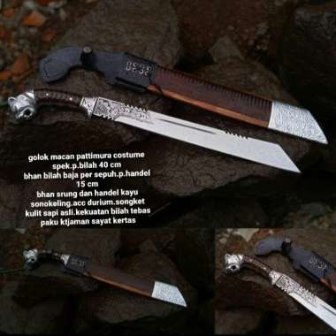 Golok Macan Patimura Costume