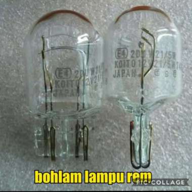 BOHLAM KOITO TANCAP T20 12V KAKI 2 ORIGINAL JAPAN (ISI 10PCS)