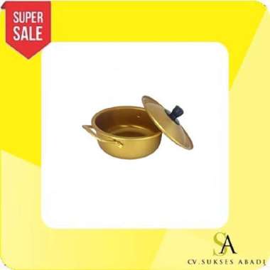 Panci Ramyun Korea Muliya PTS-18 Ramen Gold Pot Bowl Size 18cm Panci Korea Termurah Surabaya