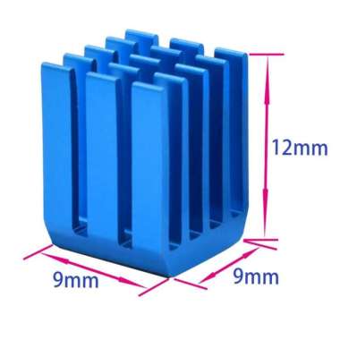 Heatsink Heat sink besar DRV8825 A4988 TMC2100 LV8729 TMC2208 TMC2130