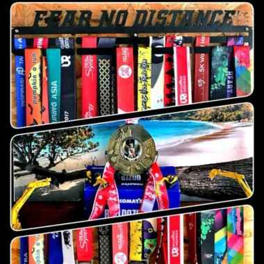 MEDAL HANGER - GANTUNGAN MEDALI - FEAR NO DISTANCE