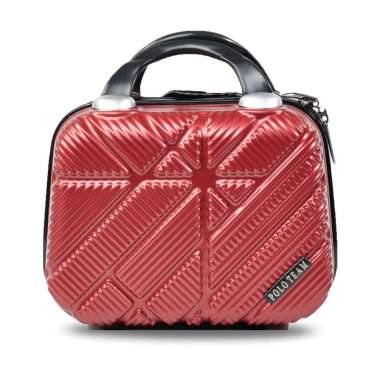 Tas Koper Hardcase Beauty Case Polo Team size 14 inch - 500 Red Maroon