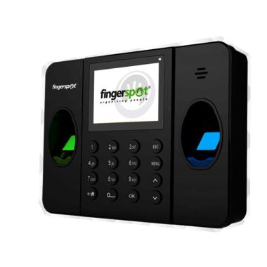 Fingerspot Revo Duo 158BNC Dual Sensor Fingerprint Attendance Absensi Black