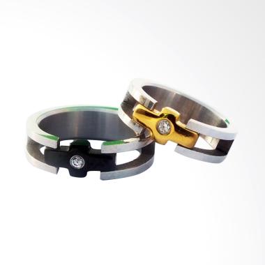 CDHJewelry CC061 Titanium Anti Kara ... uple [Female 7 & Male 10]