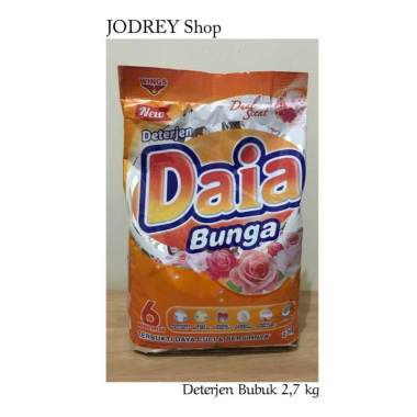 Promo Harga Daia Deterjen Bubuk Bunga 2700 gr - Blibli