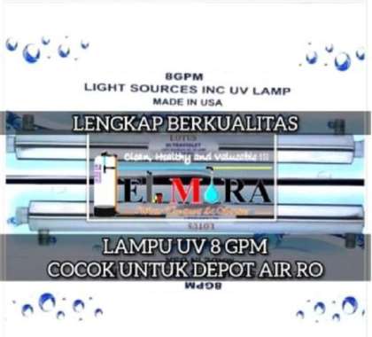 Ultraviolet Sterilight Lampu UV Depot Air Minum - 12 GPM