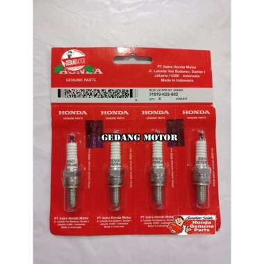 Honda Genuine Part Busi U27Epr-9 Denso Beat Fi - Beat Esp Motor Bebek - Matic Silver