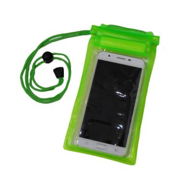 Winner Waterproof Case Tas Pelindung Anti Air Smartphone - Green