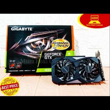 Gigabyte VGA GeForce GTX 1650 OC 4GB 128Bit DDR5 - GV-N1650OC-4GD