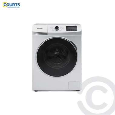 SHARP MESIN CUCI FRONTLOAD 7KG Hitam ES-FL1073W