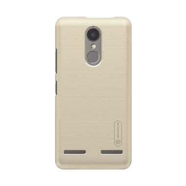 Nillkin Frosted Hardcase Casing for Lenovo K6 Power - Emas Gold