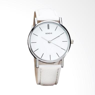 Jam Tangan Pria Geneve JP-01 Fashion Men Watch - White