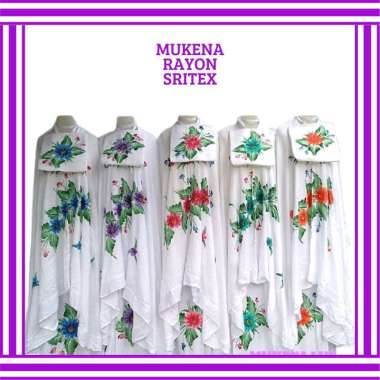 MUKENA RAYON DEWASA MOTIF BIASA BALI - MUKENA RAYON PREMIUM DEWASA - MUKENA SET - MUKENA RAYON BL7