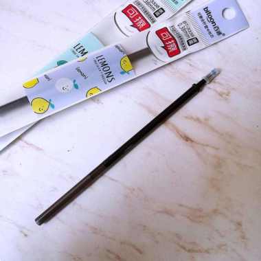 Isi ulang Pulpen Gel Bisa Dihapus - Erasable Gel Ink Refill - Hitam