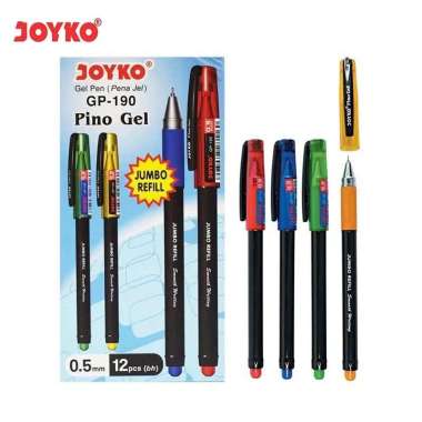 Pulpen Gel Joyko PINO 0.5mm ( GP-190 ) Biru