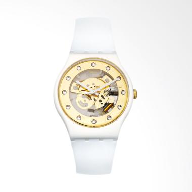 Swatch SUOZ148 Sunray Glam Bahan Ta ... Jam Tangan Wanita - White