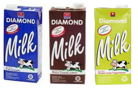 Promo Harga Diamond Milk UHT Chocolate 1000 ml - Blibli